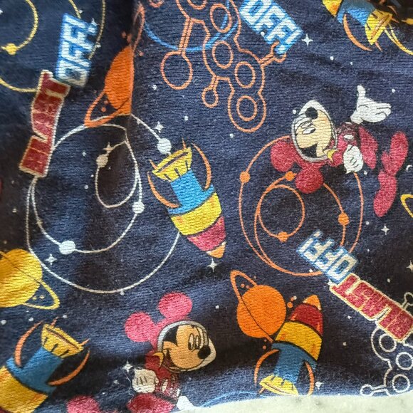 Disney Micky Mouse blast off toddler pj pants - Picture 3 of 5